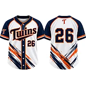 Twins Alternate Jersey, Flatback Mesh