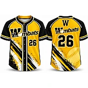 Wombats Alternate Jersey, Flatback Mesh