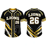 Wyck Lions Alternate Jersey, Flatback Mesh