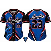 Bromölla Monsters Alternate Jersey, Flatback Mesh