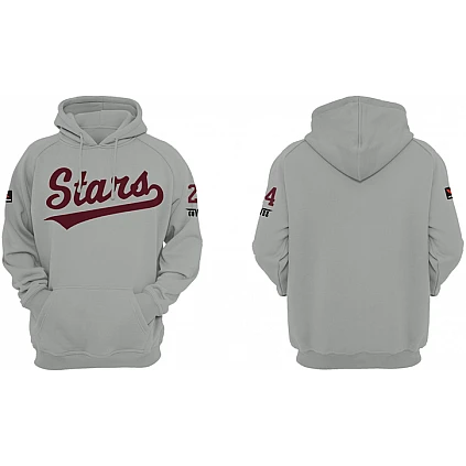 Northern Stars Hoodie Grey