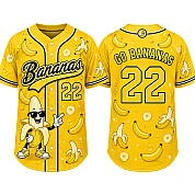  Party Jersey Mesh: Bananas