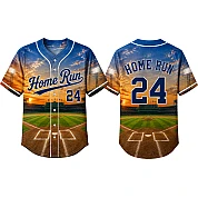  Party Jersey Mesh: Baseball Field