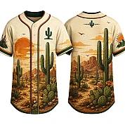  Party Jersey Mesh: Cactus2