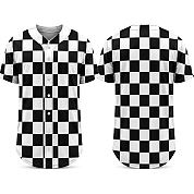  Party Jersey Mesh: Checkered Flag