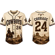  Party Jersey Mesh: Cowboy