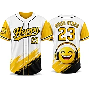  Party Jersey Mesh: Emoji Headphone
