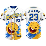  Party Jersey Mesh: Emoji Smiley3