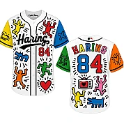  Party Jersey Mesh: Keith Haring