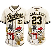  Party Jersey Mesh: MrBaseball Sneeuw