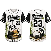  Party Jersey Mesh: Panda
