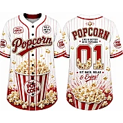  Party Jersey Mesh: Popcorn 
