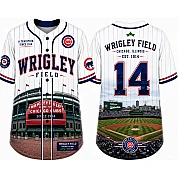  Party Jersey Mesh: Wrigley Field 