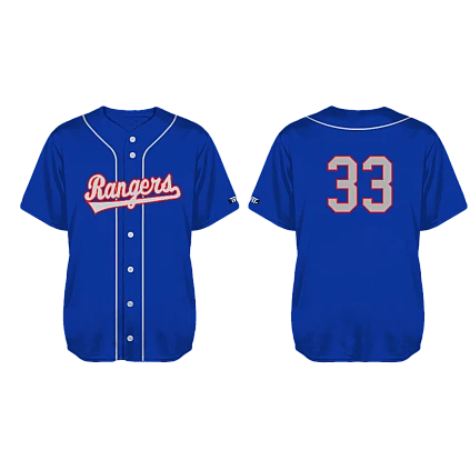 Rangers Schagen Trikot, Polyester (Aktualisiertes Logo)