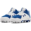 Underarmour Leadoff Mid 3023448-400: Weiß/Royal
