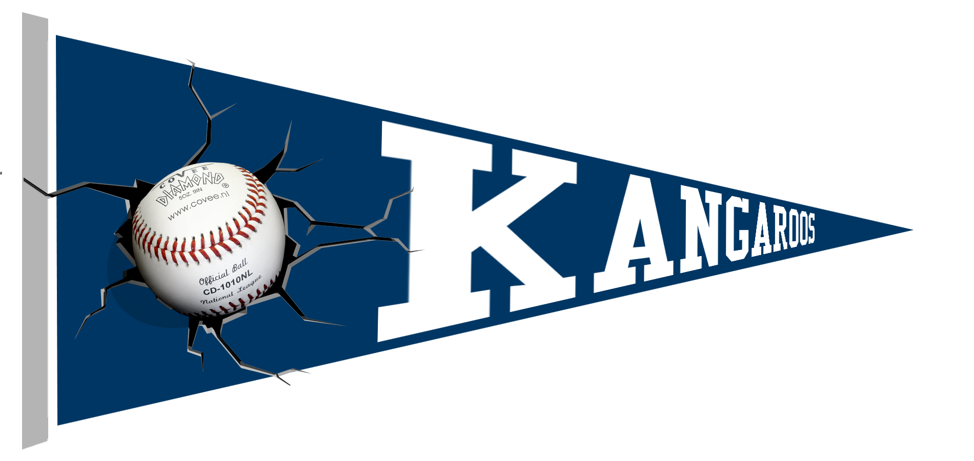 Banderin Brussels  Kangaroos