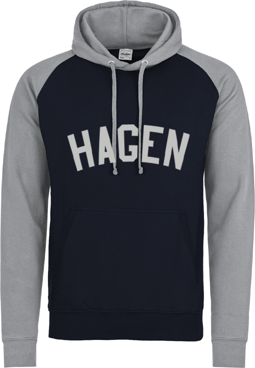 Hagen Chipmunks Kontrast-Kapuzenpullover