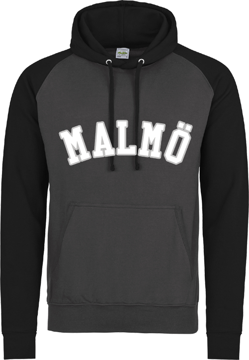 Felpa con cappuccio a contrasto Malmo