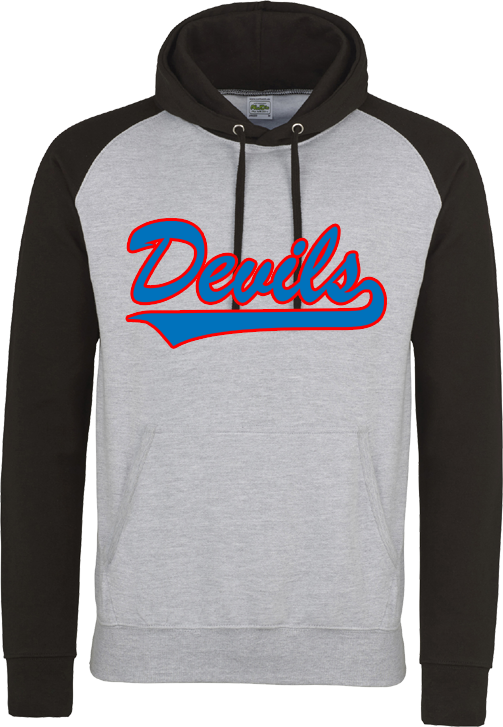 Sehnde Devils Kontrast-Kapuzenpullover