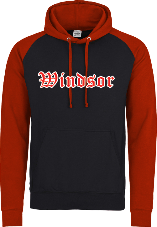 Sudadera con capucha en contraste  Baldham Boars