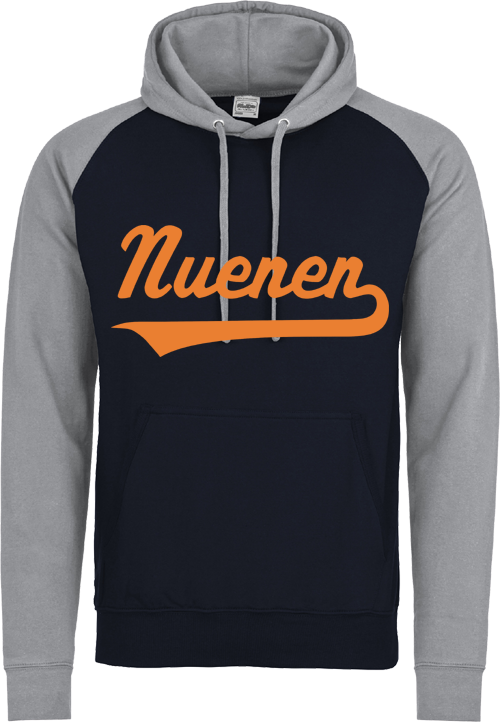 Felpa con cappuccio a contrasto Nuenen