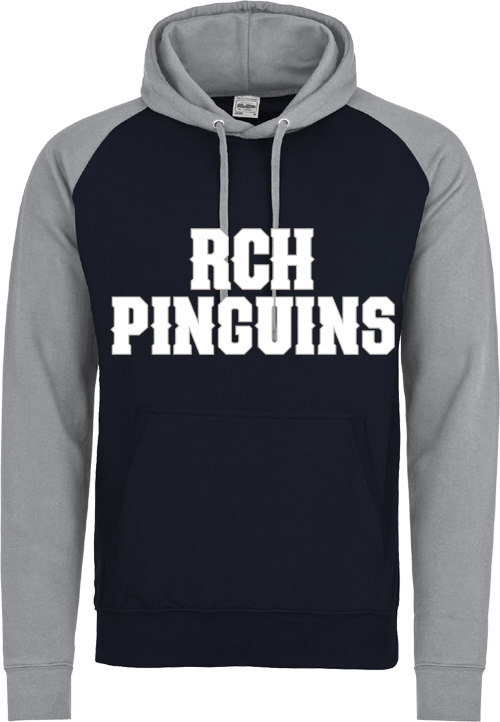 Felpa con cappuccio a contrasto RCH Pinguins