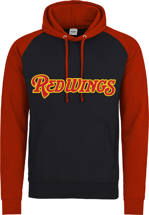 Rennes Redwings Kontrast-Kapuzenpullover