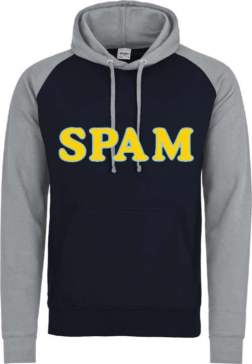 SPAM-Kontrast-Hoodie