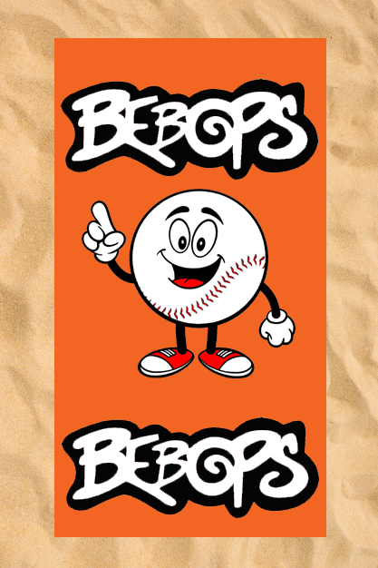 Club All-Over Badlaken: Happy Baseball