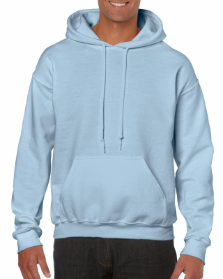 Felpa con cappuccio: Azzurro