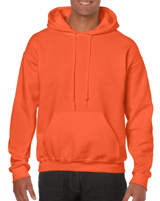 Felpa con cappuccio: Arancione