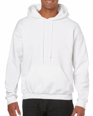 Felpa con cappuccio: Bianco