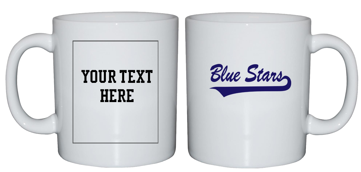 Blue Stars Becher