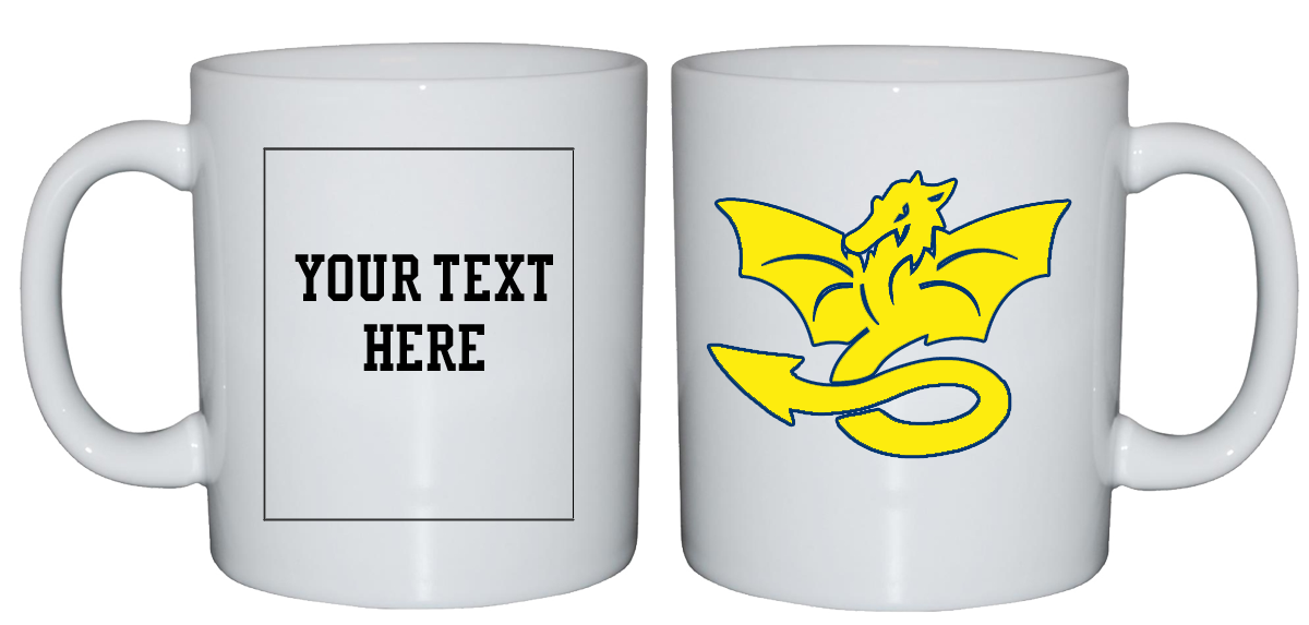 Houten Dragons Becher
