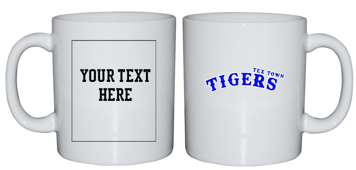 Tex Town Tigers Tazza