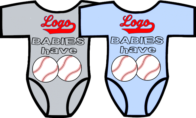 Club Baby Romper: Balls