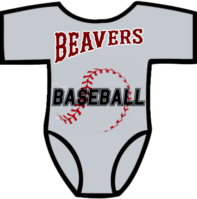 Club Baby Romper: Honkbalnaden