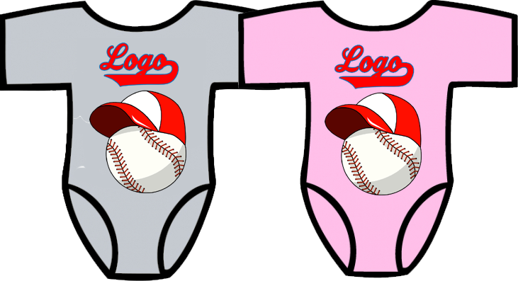 Club Baby Romper: Baseball+Cap