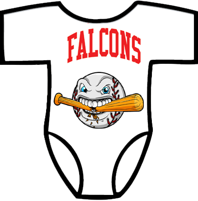 Club Baby Romper: Cracked Bat