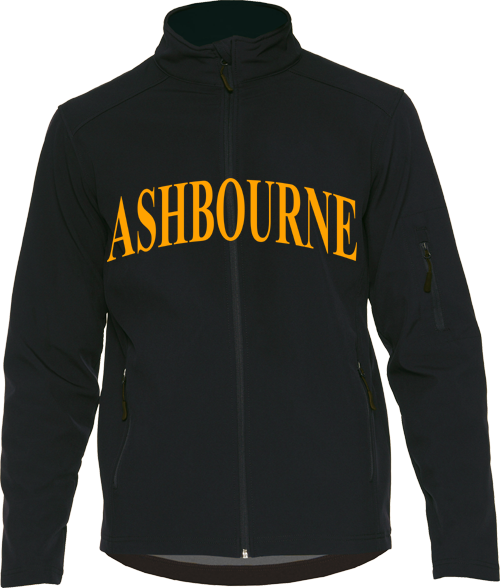 Ashbourne Giants Softshell Jacket Zwart