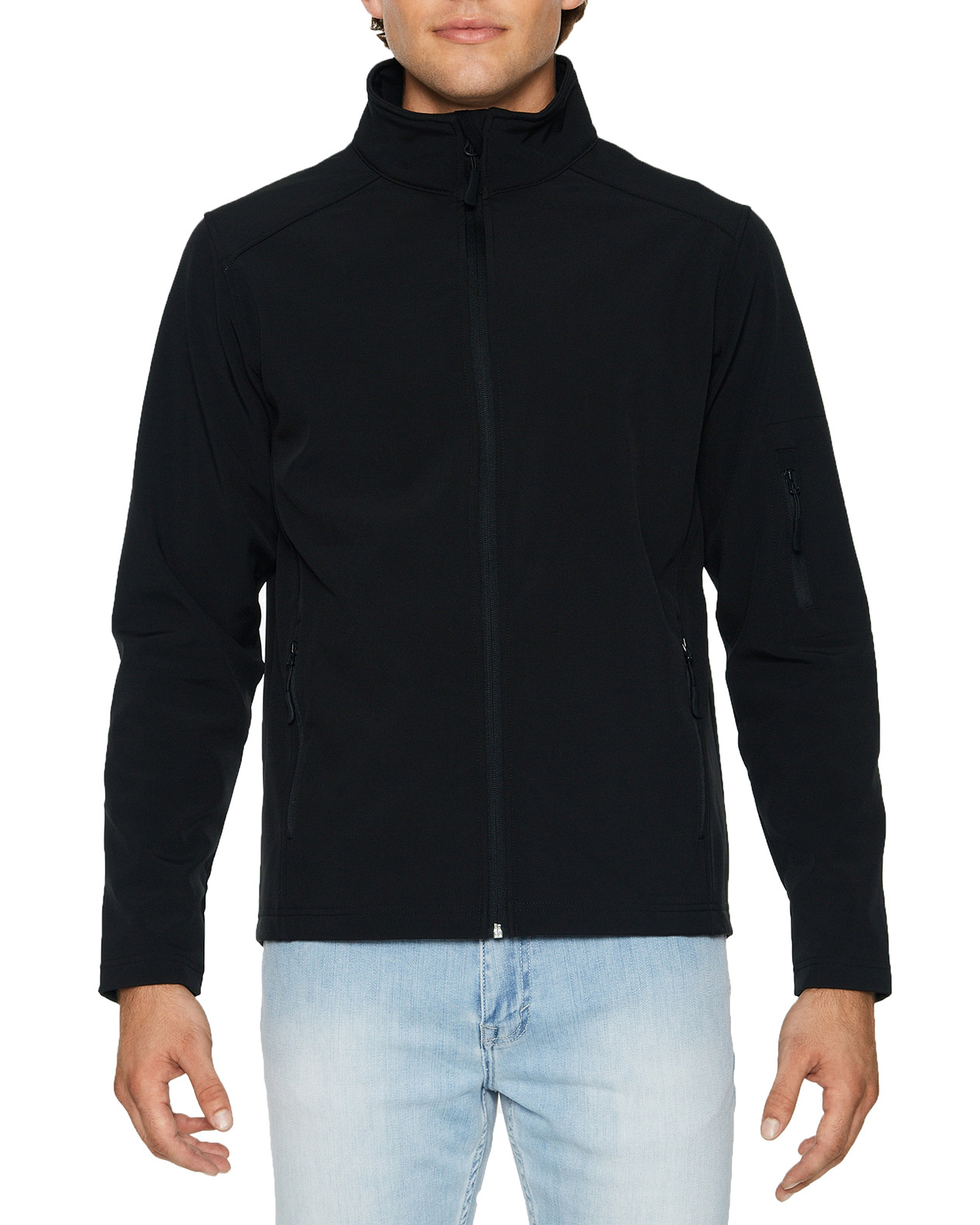 Chaqueta Softshell negro