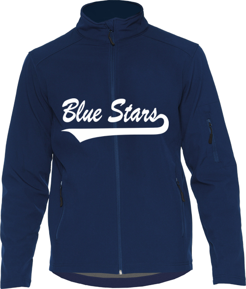 Giacca Softshell Blue Stars