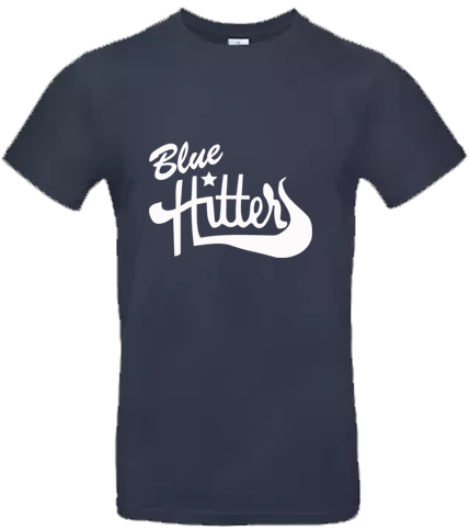 Blauer Hitters-Kapuzenpulli