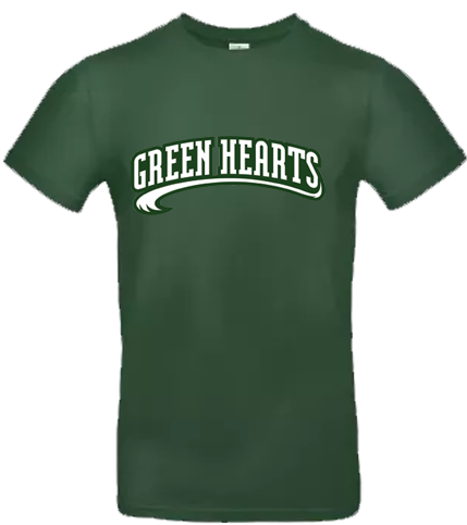 Green Hearts Hoody Grey