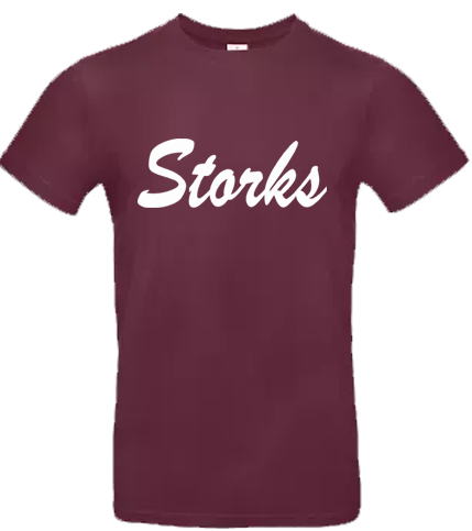 Storks Hoodie Bordeaux