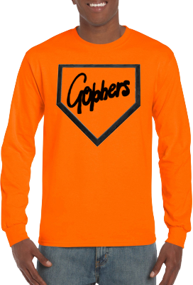 Club T-Shirt, Lange Mouw: Homeplate