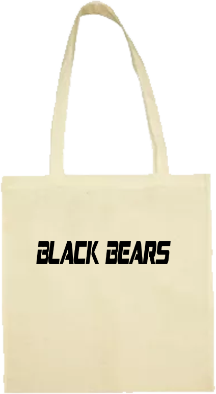 Black Bears Tragetasche