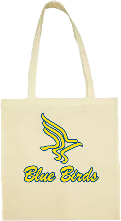 Blue Birds Bolso Tote