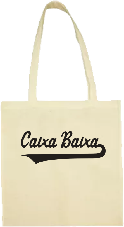 Caixa Baixa Tote Bag