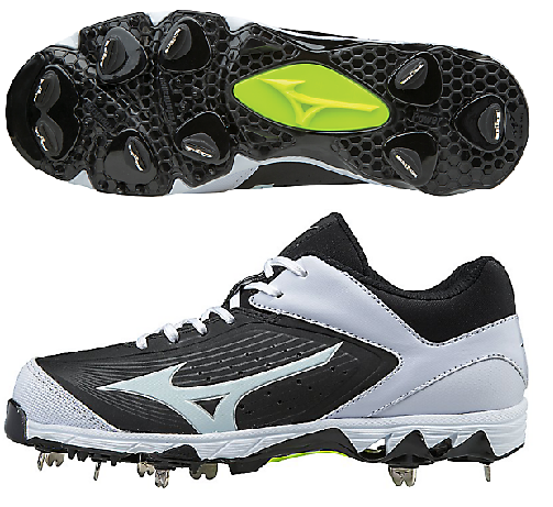 Mizuno 9-Spike Swift 4/5 Low Dames: Zwart
